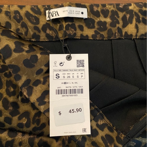 Leopard Print Zara Mini Skirt - Picture 3 of 5